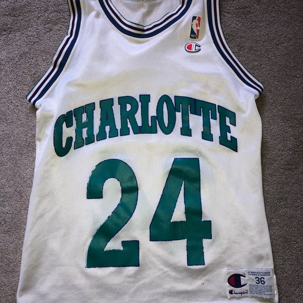 Vintage Champion Scott Burrell NBA Jersey